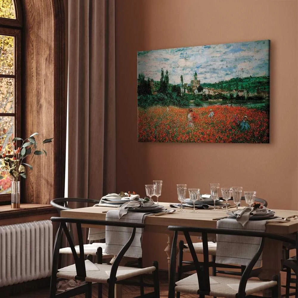 Artgeist Paveikslas - Claude Monet – Poppy Field near Vétheuil