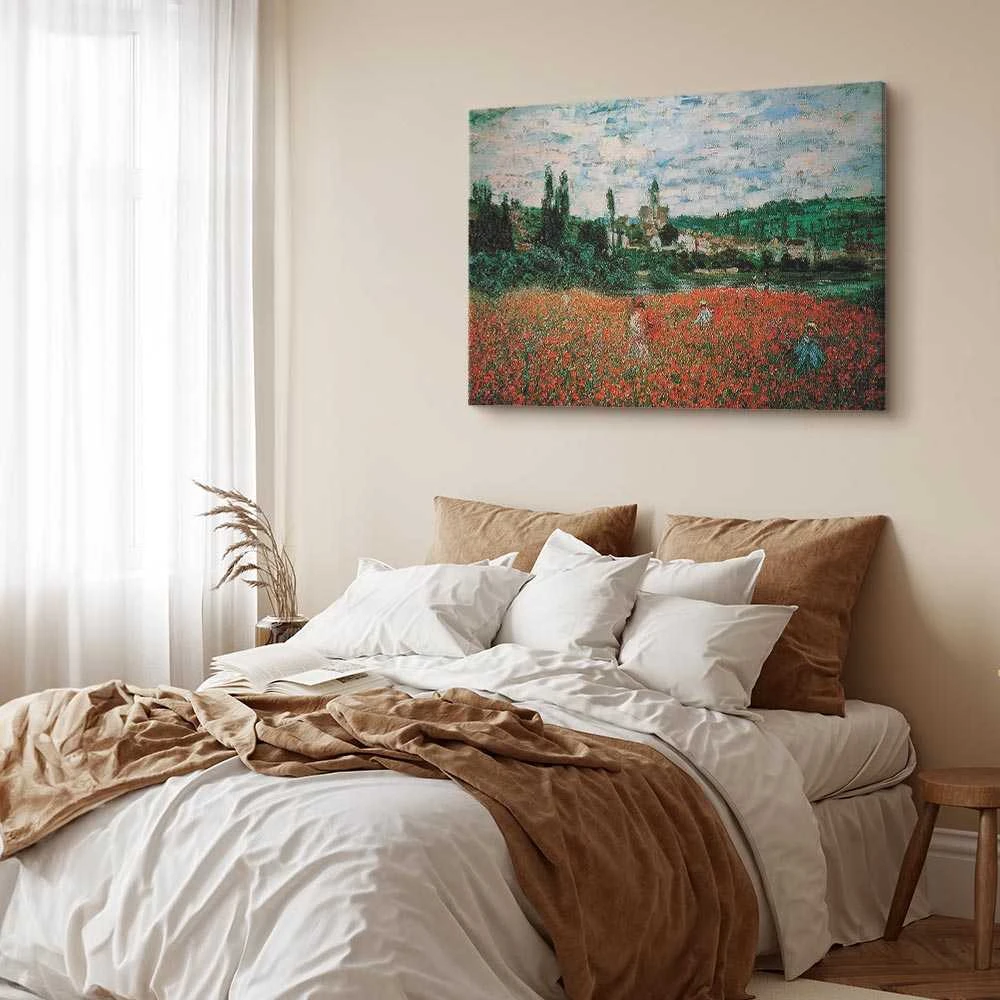 Artgeist Paveikslas - Claude Monet – Poppy Field near Vétheuil