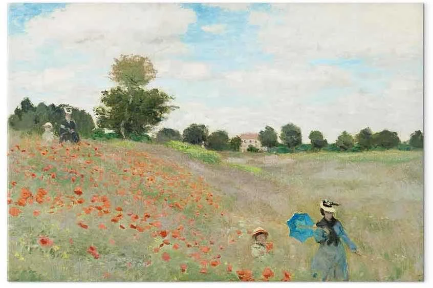 Artgeist Paveikslas - Claude Monet – Poppy Field near Argenteuil