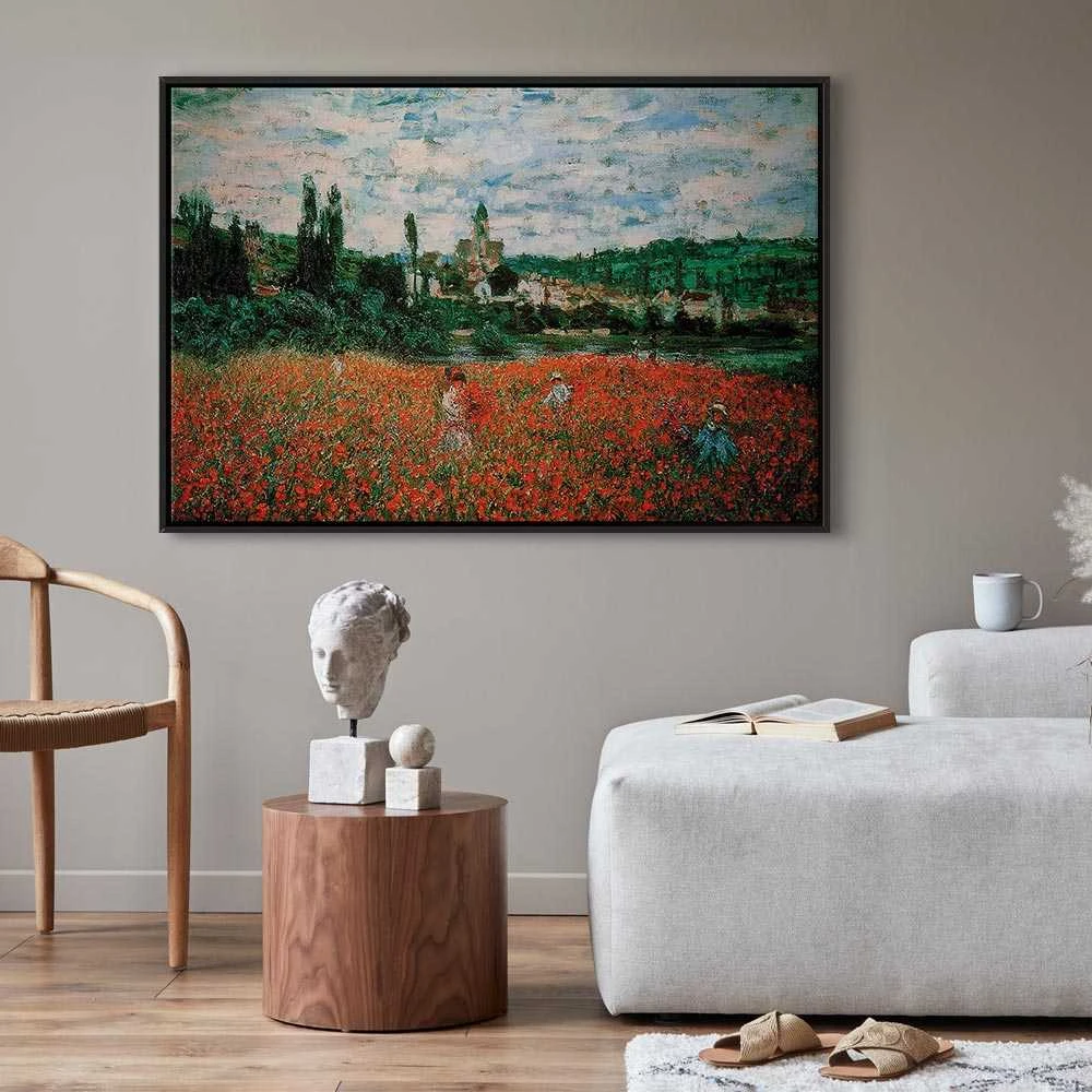 Artgeist Paveikslas - Claude Monet – Poppy Field near Vétheuil