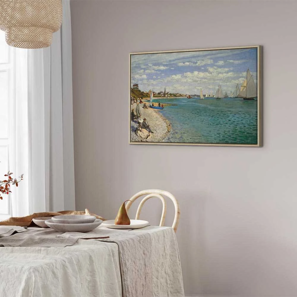 Artgeist Paveikslas - Claude Monet – Regatta at Sainte-Adresse