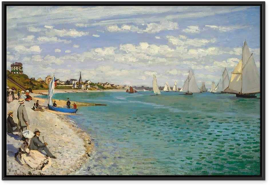 Artgeist Paveikslas - Claude Monet – Regatta at Sainte-Adresse