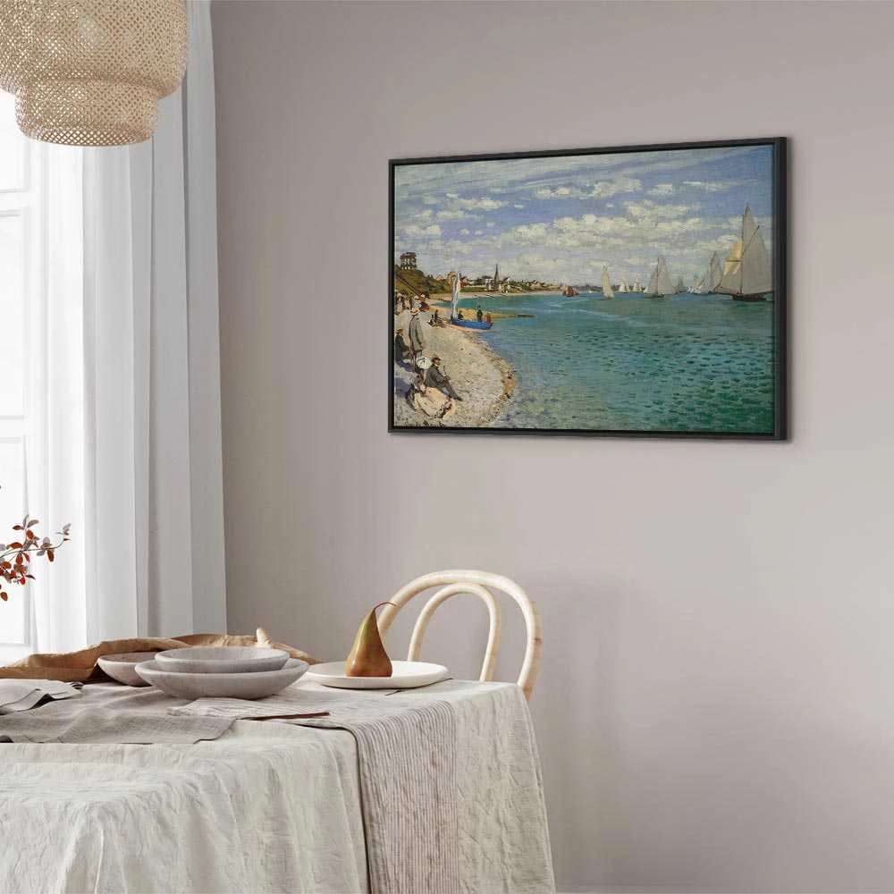 Artgeist Paveikslas - Claude Monet – Regatta at Sainte-Adresse