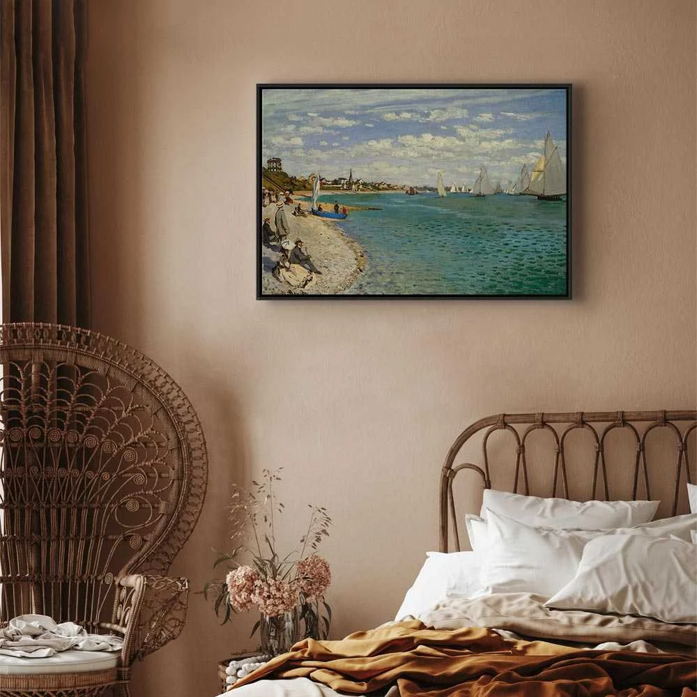 Artgeist Paveikslas - Claude Monet – Regatta at Sainte-Adresse