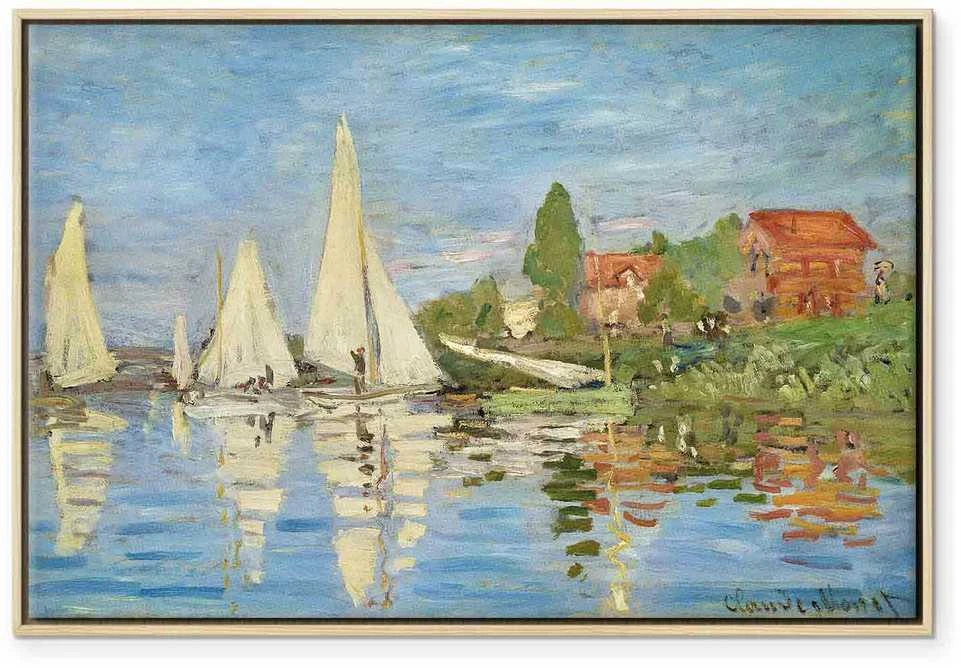 Artgeist Paveikslas - Claude Monet – Regattas at Argenteuil