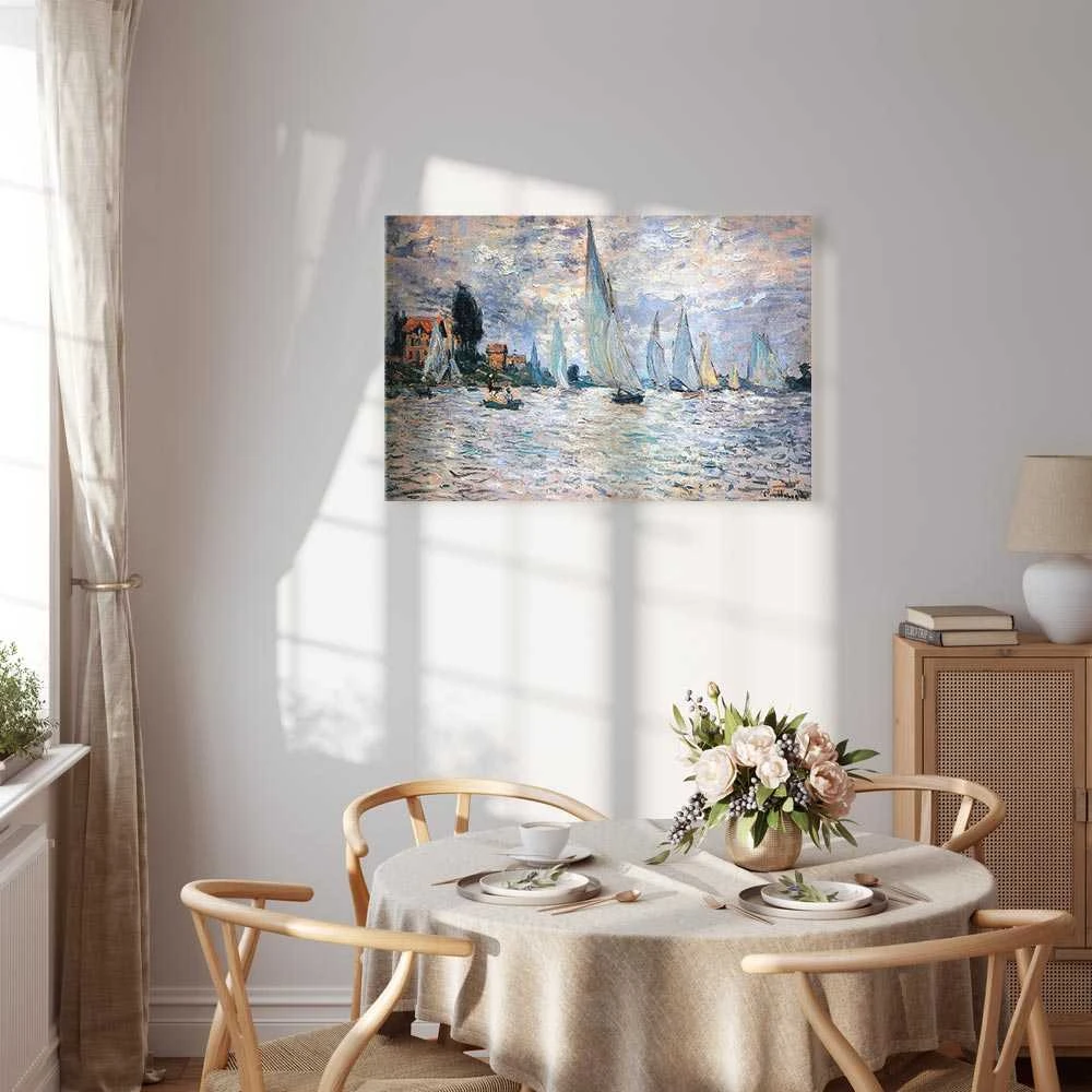 Artgeist Paveikslas - Claude Monet - Sailboats, Regatta in Argenteuil
