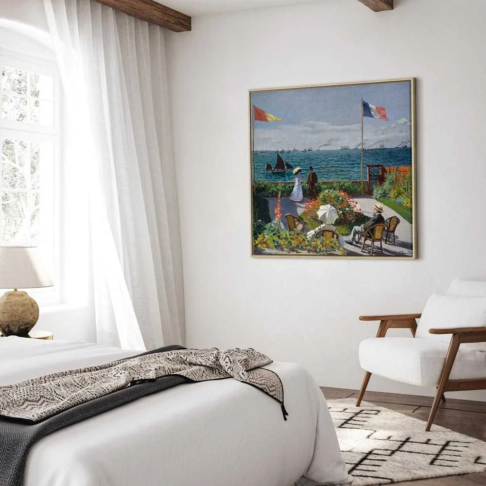Artgeist Paveikslas - Claude Monet – Terrace at Sainte-Adresse