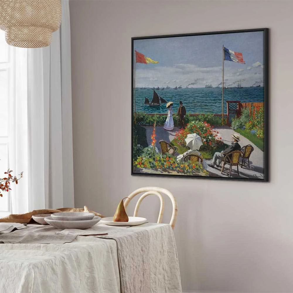 Artgeist Paveikslas - Claude Monet – Terrace at Sainte-Adresse