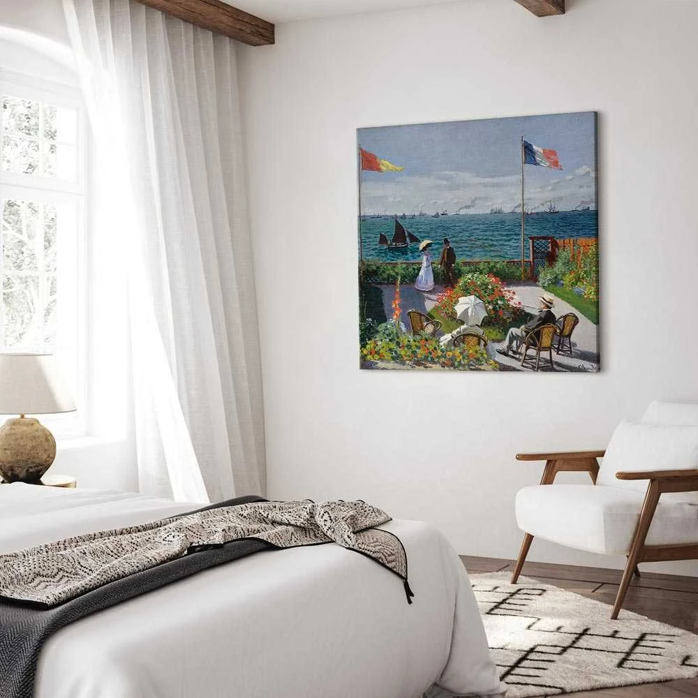Artgeist Paveikslas - Claude Monet – Terrace at Sainte-Adresse