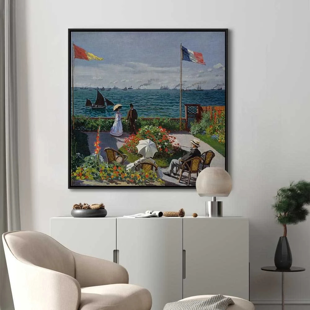 Artgeist Paveikslas - Claude Monet – Terrace at Sainte-Adresse