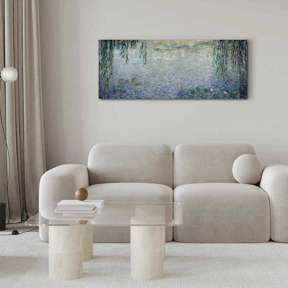 Artgeist Paveikslas - Claude Monet – The Water Lilies – Clear Morning with Willows