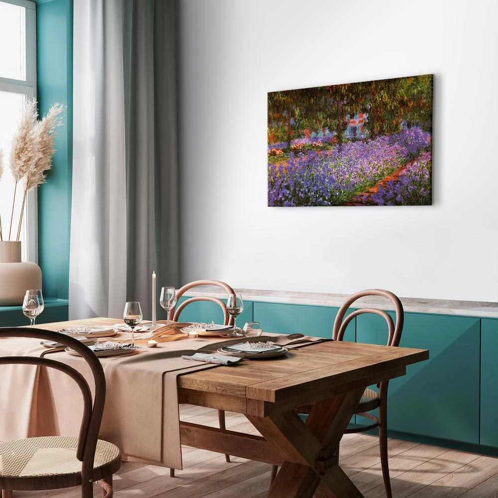 Artgeist Paveikslas - Claude Monet – The Artist’s Garden at Giverny