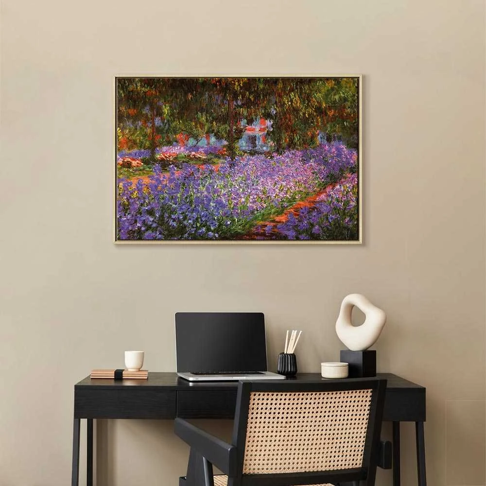 Artgeist Paveikslas - Claude Monet – The Artist’s Garden at Giverny