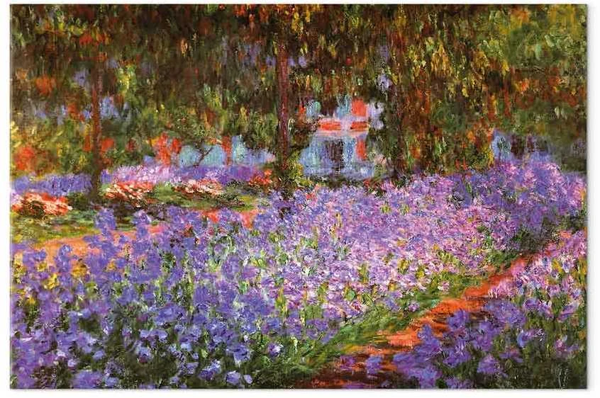 Artgeist Paveikslas - Claude Monet – The Artist’s Garden at Giverny