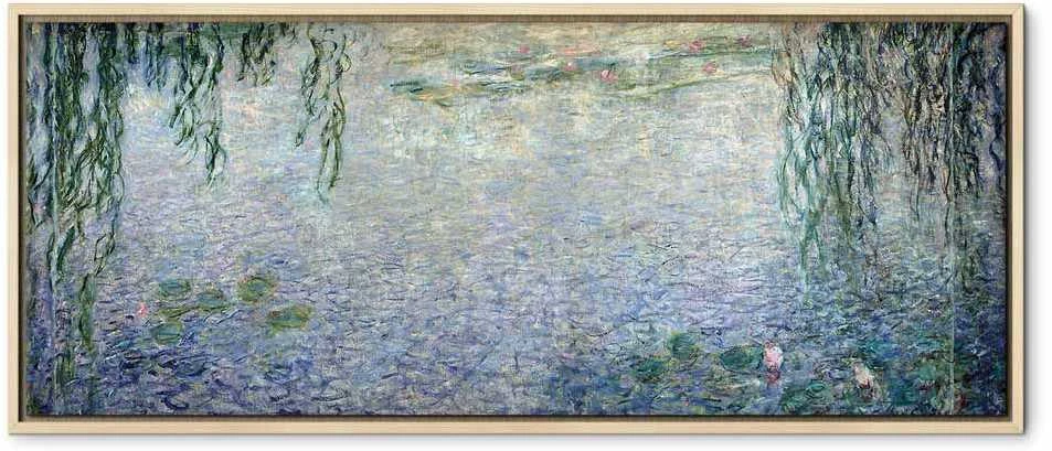Artgeist Paveikslas - Claude Monet – The Water Lilies – Clear Morning with Willows