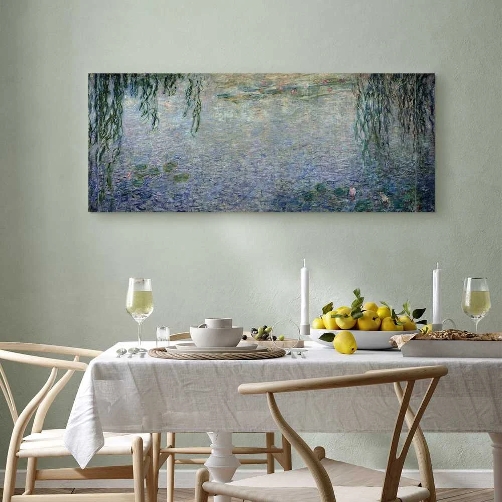 Artgeist Paveikslas - Claude Monet – The Water Lilies – Clear Morning with Willows