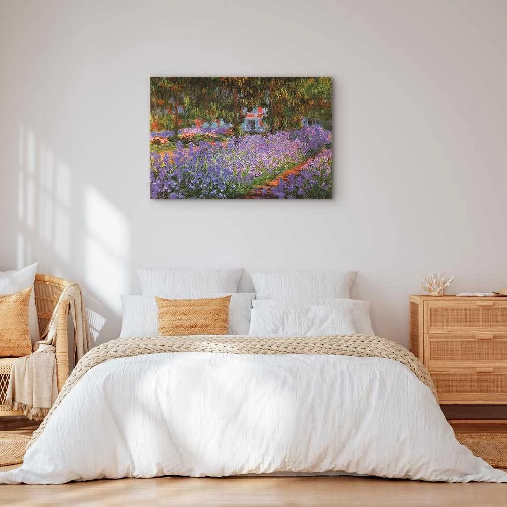Artgeist Paveikslas - Claude Monet – The Artist’s Garden at Giverny