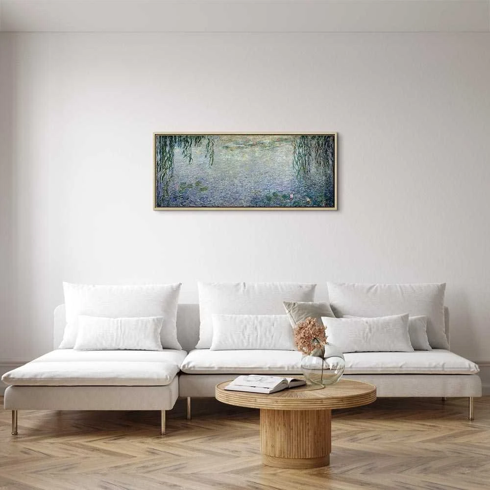 Artgeist Paveikslas - Claude Monet – The Water Lilies – Clear Morning with Willows