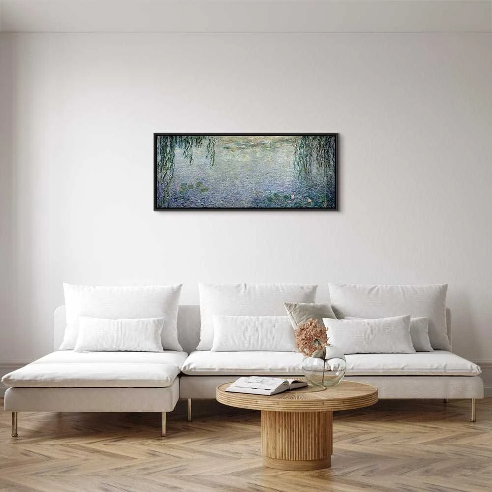 Artgeist Paveikslas - Claude Monet – The Water Lilies – Clear Morning with Willows