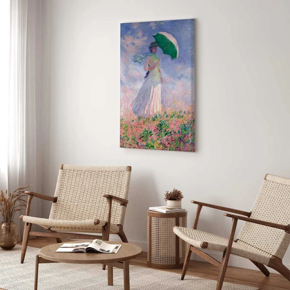 Artgeist Paveikslas - Claude Monet – Woman with a Parasol, facing right