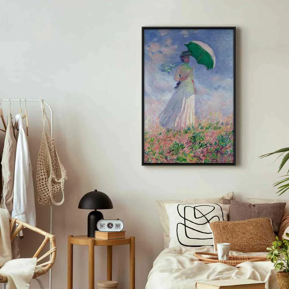 Artgeist Paveikslas - Claude Monet – Woman with a Parasol, facing right