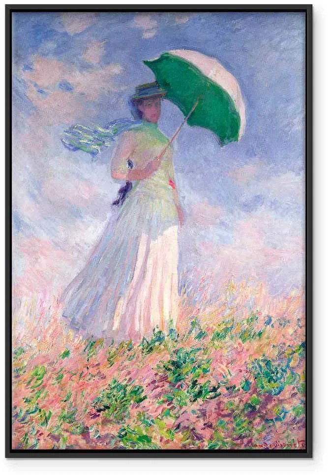 Artgeist Paveikslas - Claude Monet – Woman with a Parasol, facing right