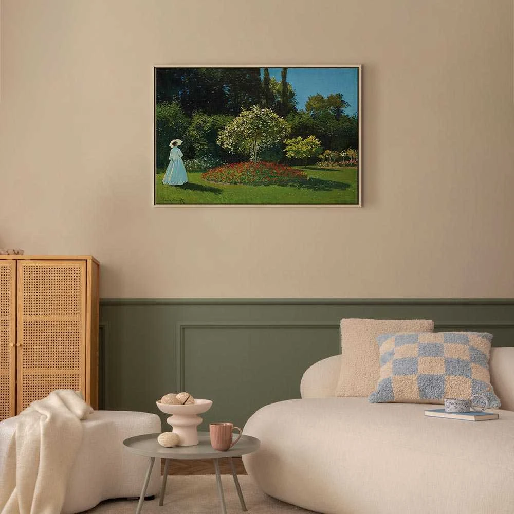Artgeist Paveikslas - Claude Monet – Woman in the Garden