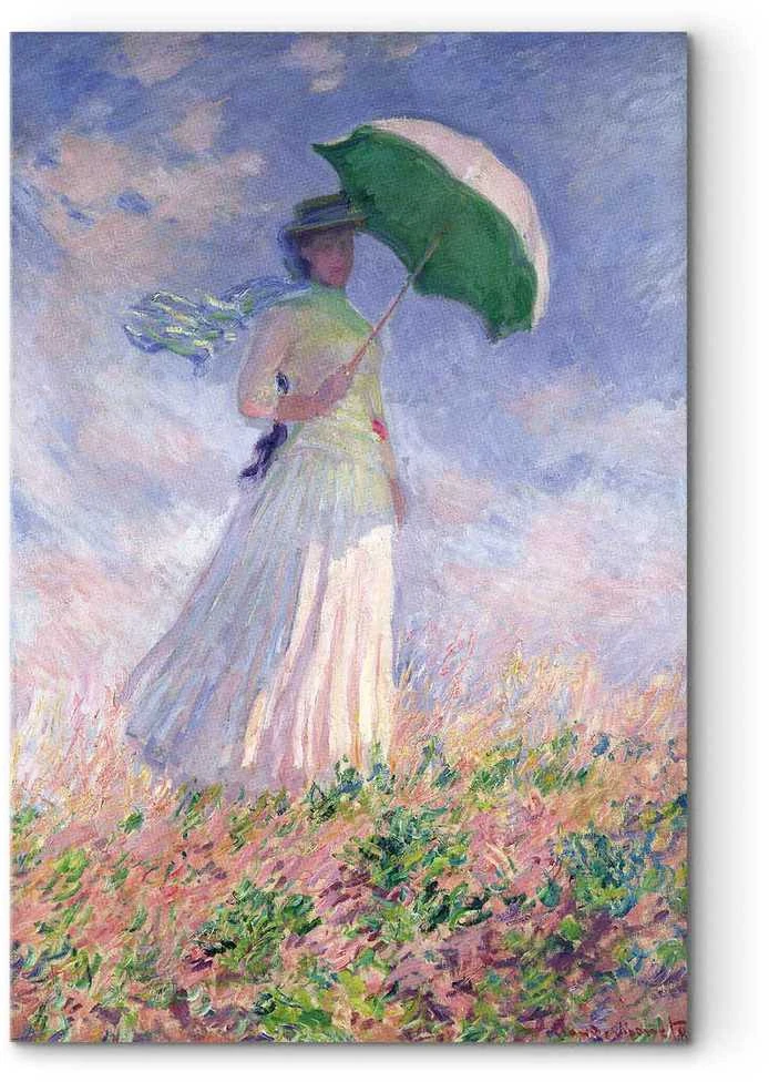 Artgeist Paveikslas - Claude Monet – Woman with a Parasol, facing right