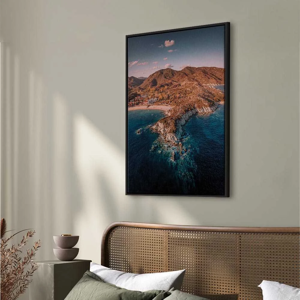 Artgeist Paveikslas - Cliff in Kalamitsi (1 Part) Vertical