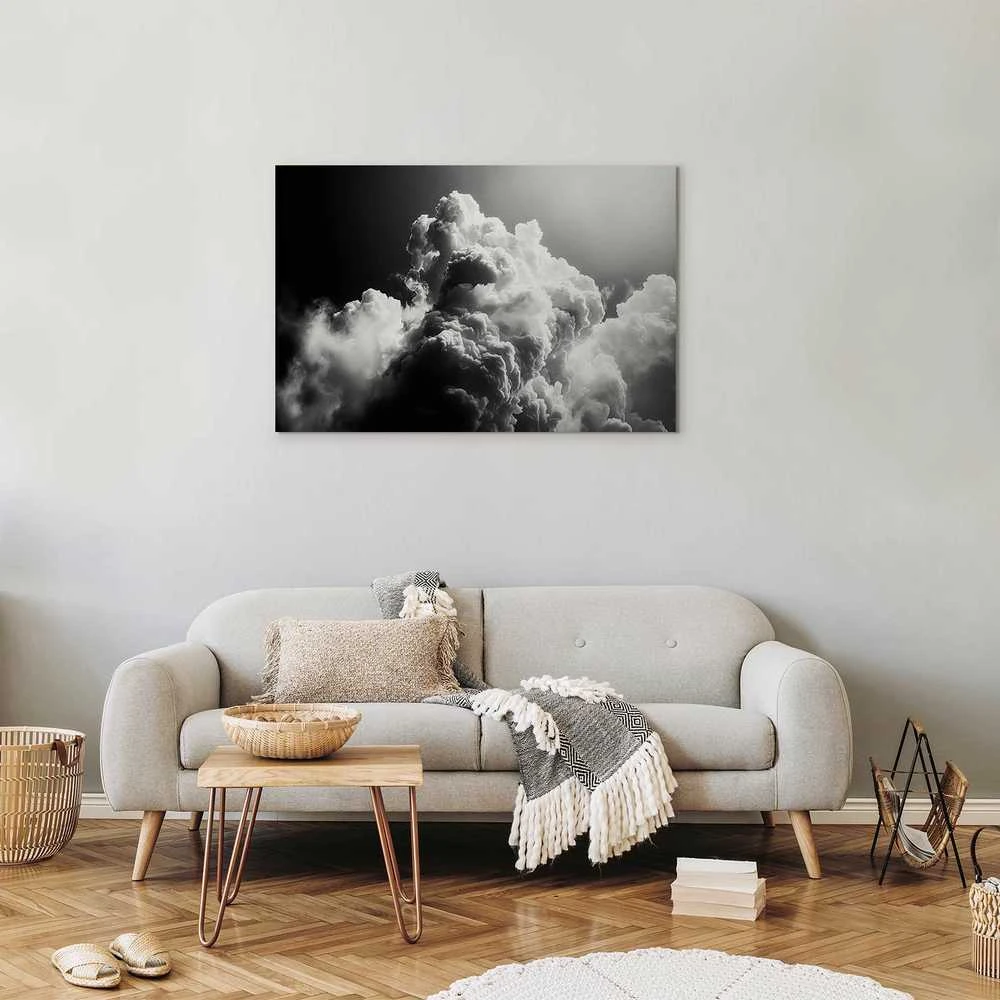 Artgeist Paveikslas - Clouds Like from Dreams: Let the Sun Illuminate Your Day – A Visual Feast