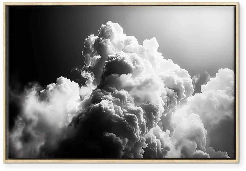 Artgeist Paveikslas - Clouds Like from Dreams: Let the Sun Illuminate Your Day – A Visual Feast