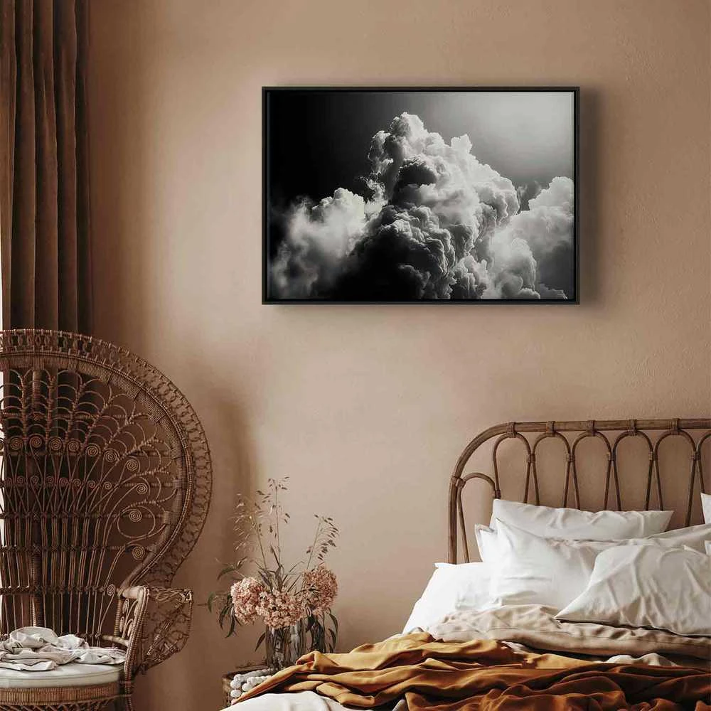 Artgeist Paveikslas - Clouds Like from Dreams: Let the Sun Illuminate Your Day – A Visual Feast