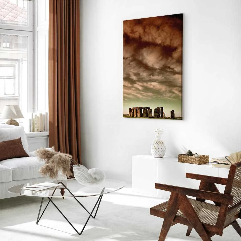 Artgeist Paveikslas - Clouds Over Stonehenge (1 Part) Vertical