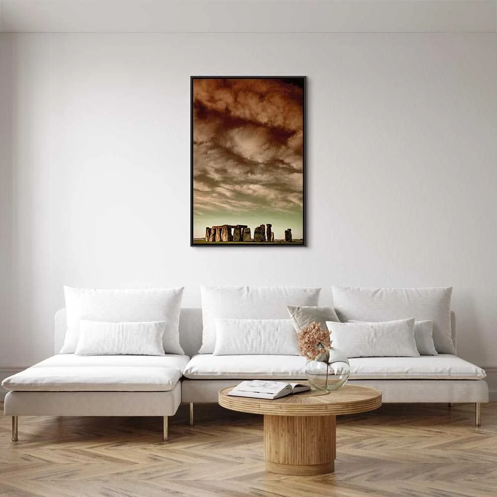 Artgeist Paveikslas - Clouds Over Stonehenge (1 Part) Vertical