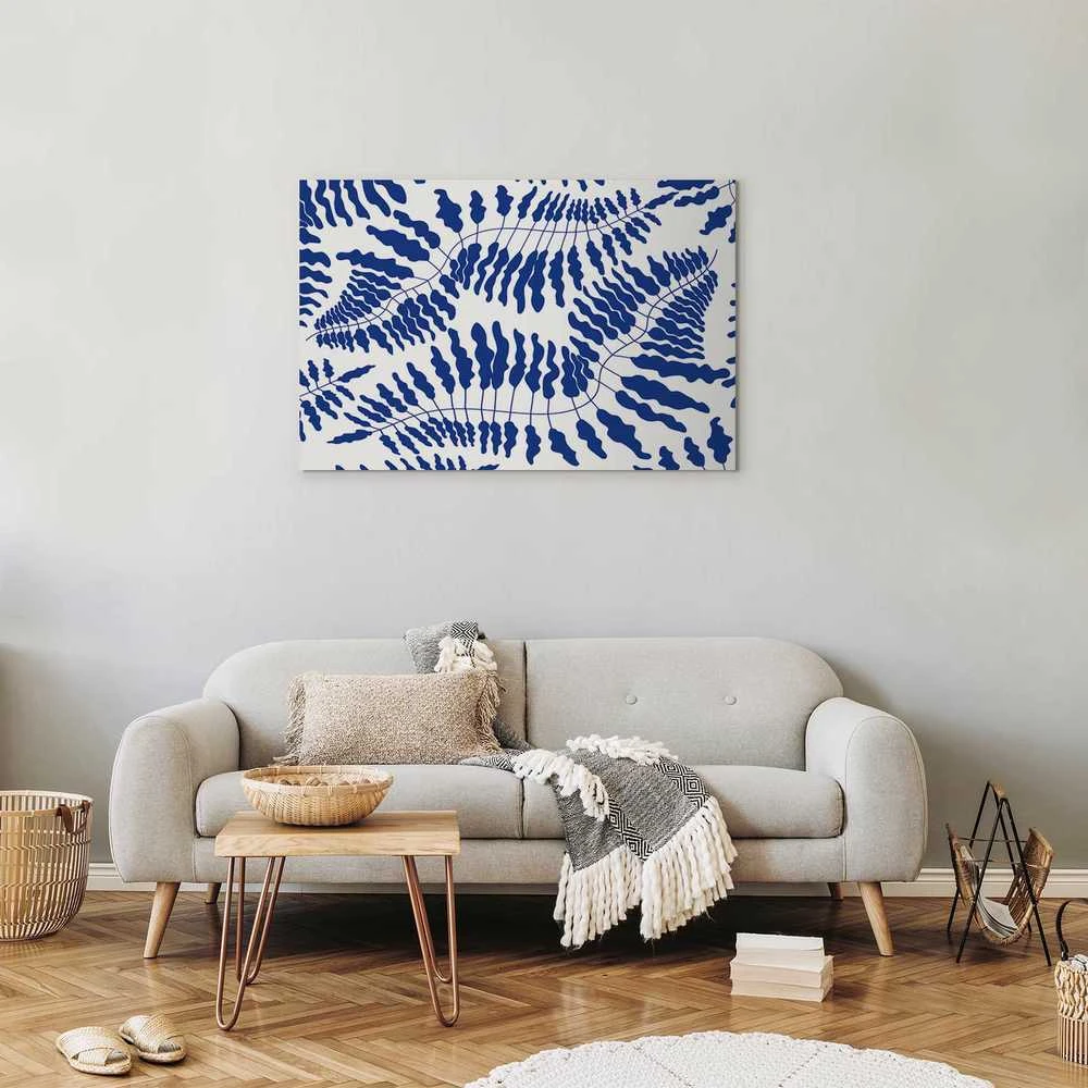 Artgeist Paveikslas - Cobalt fern