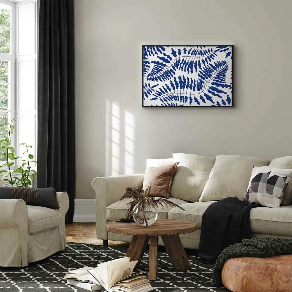 Artgeist Paveikslas - Cobalt fern