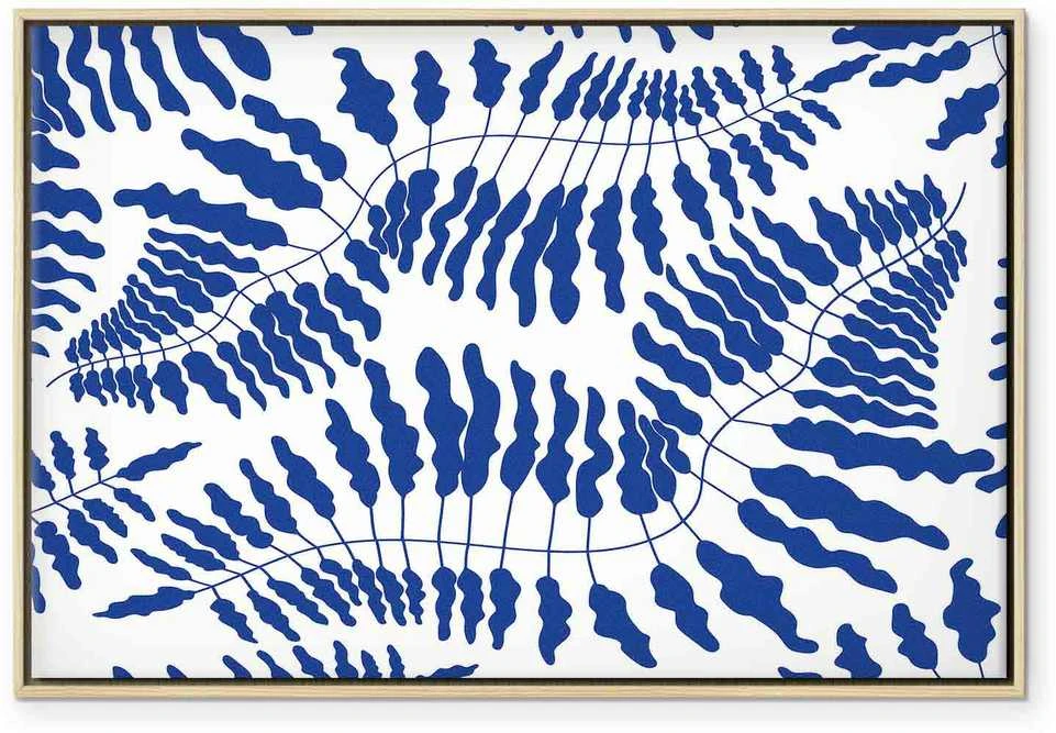 Artgeist Paveikslas - Cobalt fern