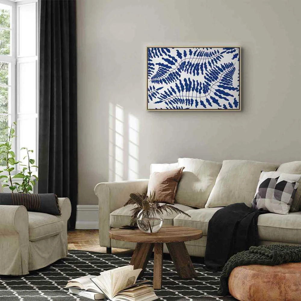 Artgeist Paveikslas - Cobalt fern