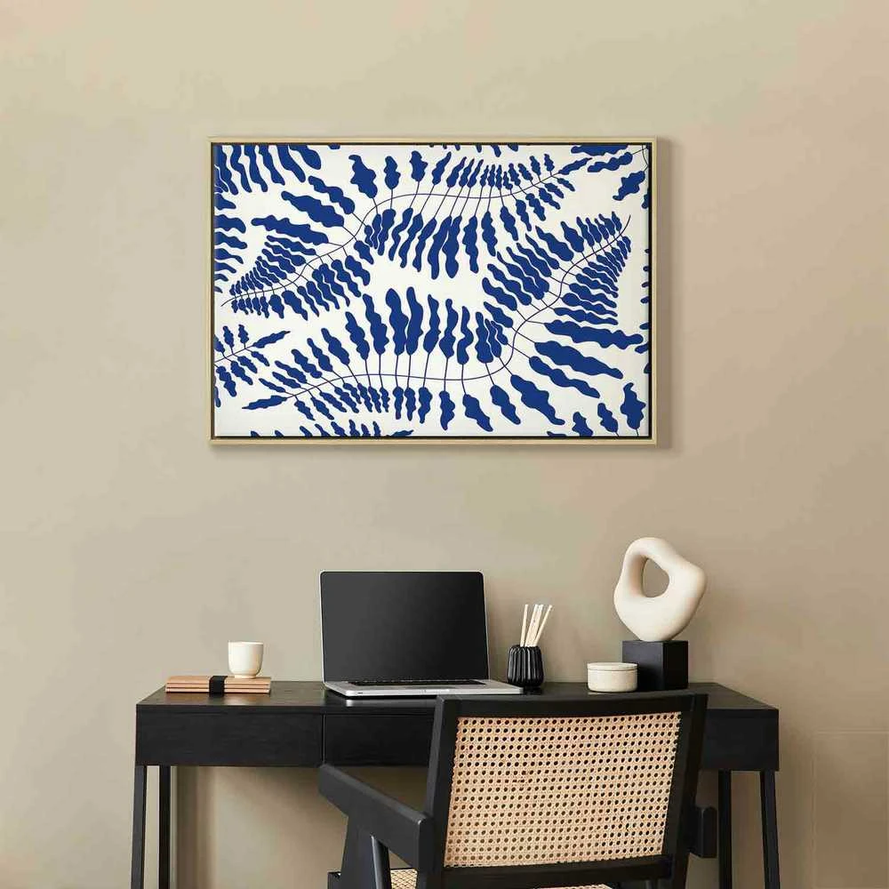 Artgeist Paveikslas - Cobalt fern