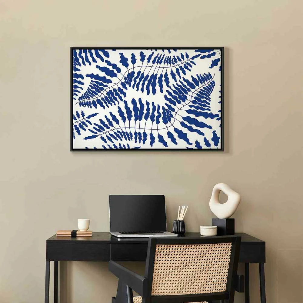Artgeist Paveikslas - Cobalt fern