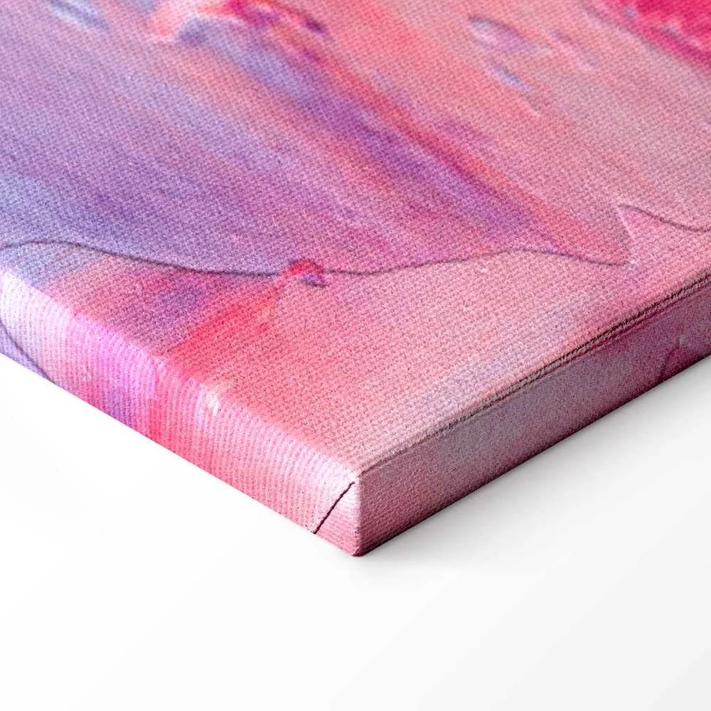 Artgeist Paveikslas - Colorful Contrasts - Energetic Color Transitions in Shades of Rožinė