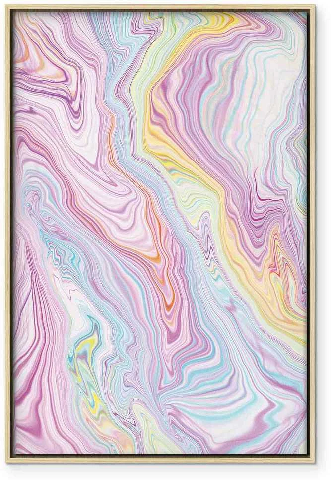 Artgeist Paveikslas - Colorful Dream - Abstract Shapes in Pastel Colors