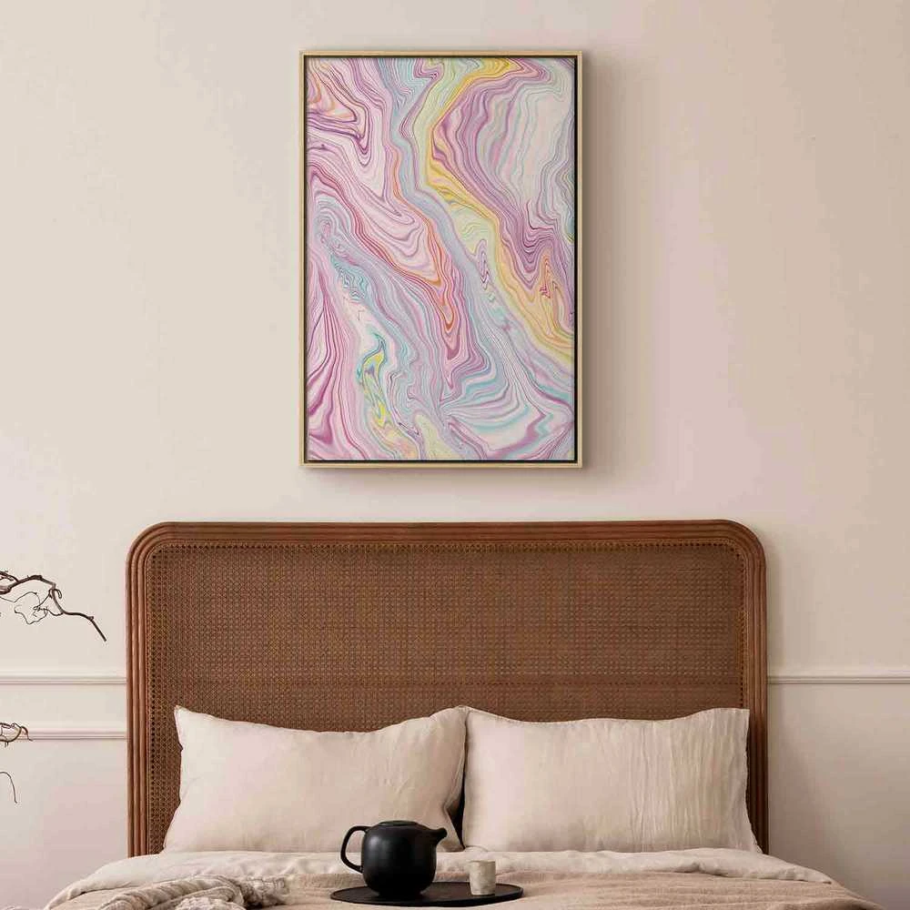 Artgeist Paveikslas - Colorful Dream - Abstract Shapes in Pastel Colors