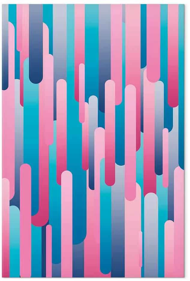 Artgeist Paveikslas - Colourful Pistons (1 Part) Vertical