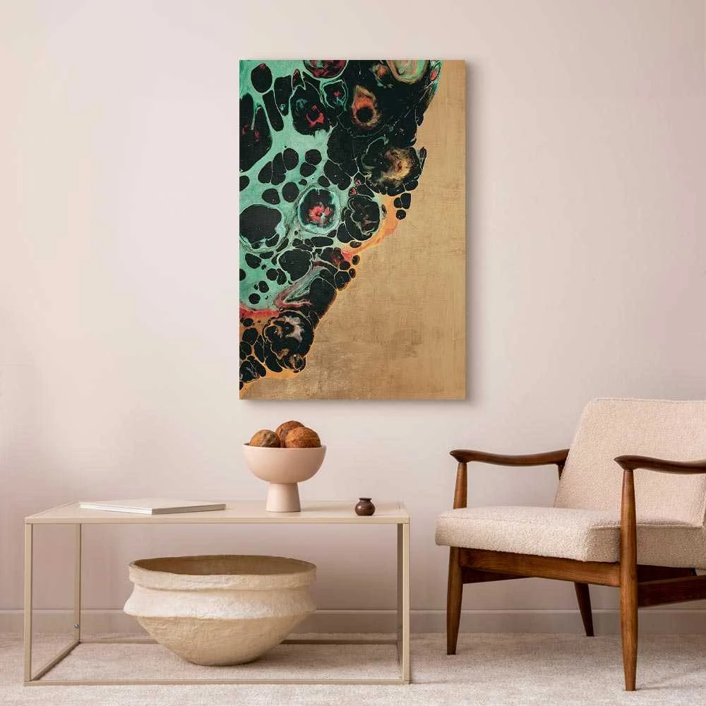 Artgeist Paveikslas - Composition of Micro Shapes (1-part) - Abstract Forms of Colors