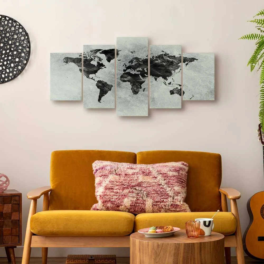 Artgeist Paveikslas - Concrete World (5 Parts) Wide