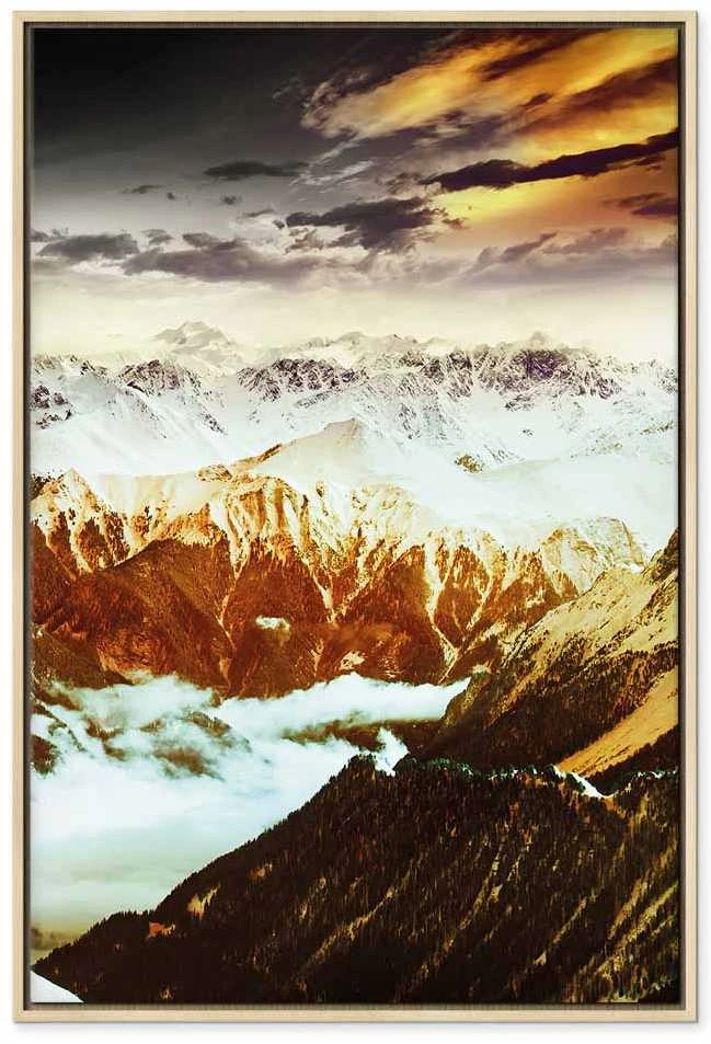 Artgeist Paveikslas - Copper Mountains (1 Part) Vertical