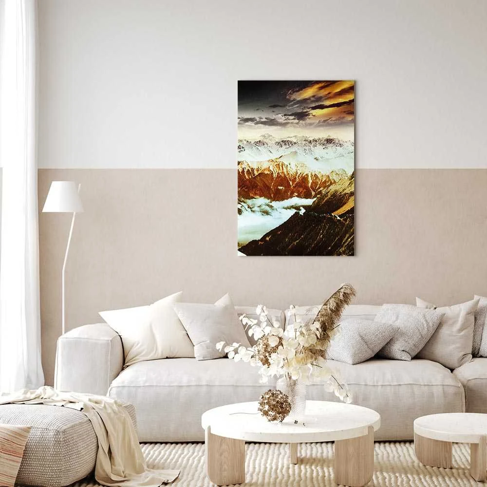 Artgeist Paveikslas - Copper Mountains (1 Part) Vertical