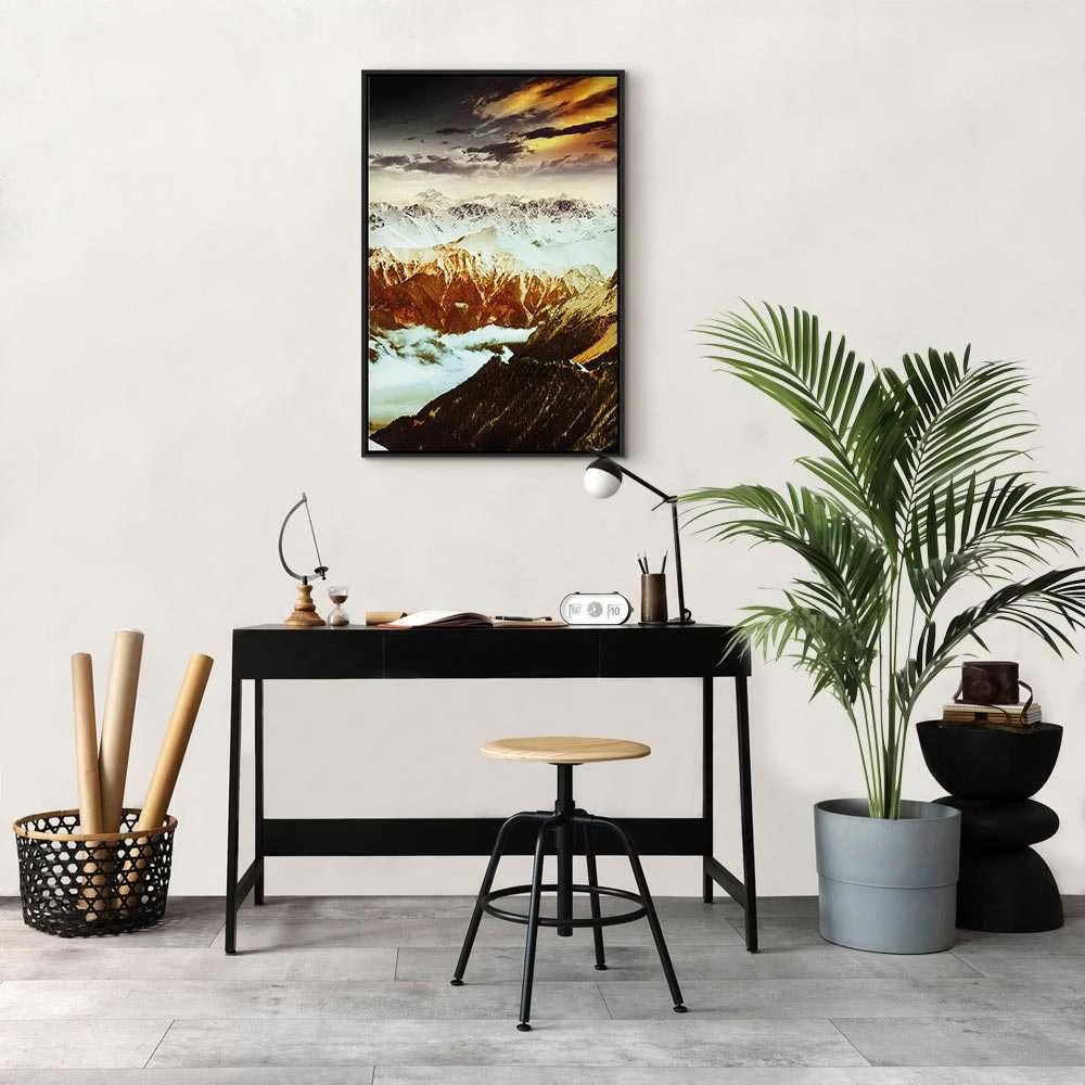 Artgeist Paveikslas - Copper Mountains (1 Part) Vertical