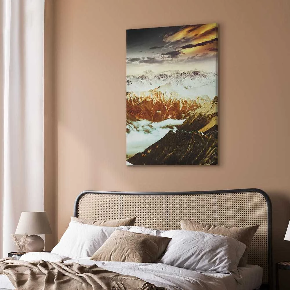 Artgeist Paveikslas - Copper Mountains (1 Part) Vertical